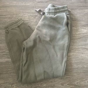 Sage green jogger pants